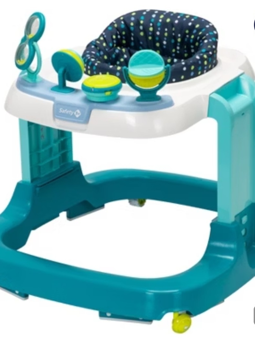 Teal & Navy Baby Activity Walker